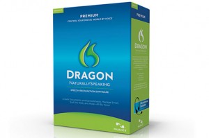 Dragon NaturallySpeaking speech recognition software