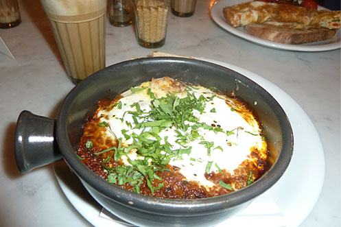 Dishoom Bombay breakfast