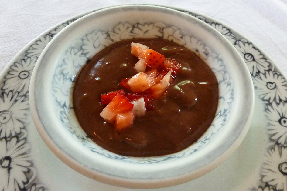 Warm chocolate mousse Alcino style. Mmm