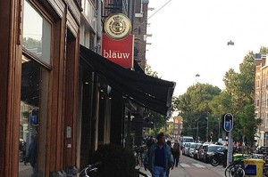 Blauw restaurant Amsterdam
