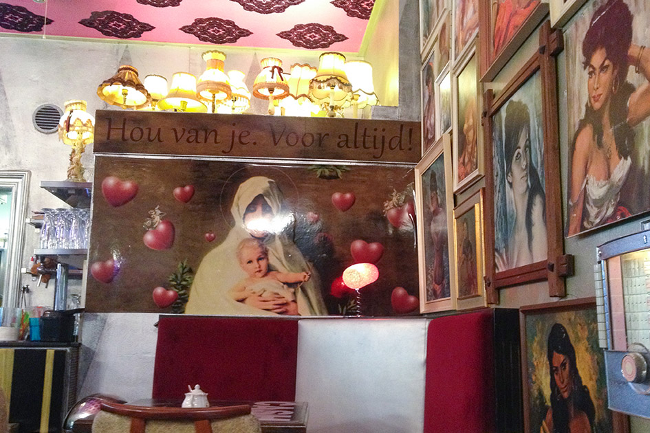 Welcome to the weird and wonderful (and slightly creepy) decor inside